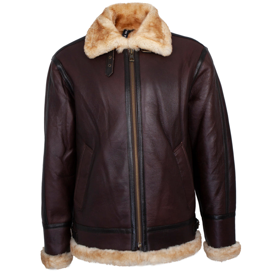 B3 Shearling with Zipper
