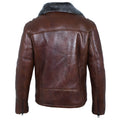Tan Biker Shearling