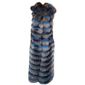 4 in 1 Fox Fur Coat With Removable Hood, Sleeves and Body
