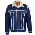 Piped Trucker Shearling