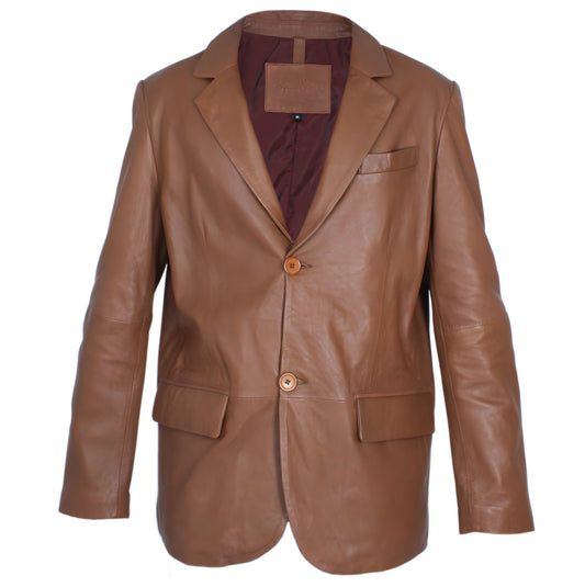 Leather Blazer