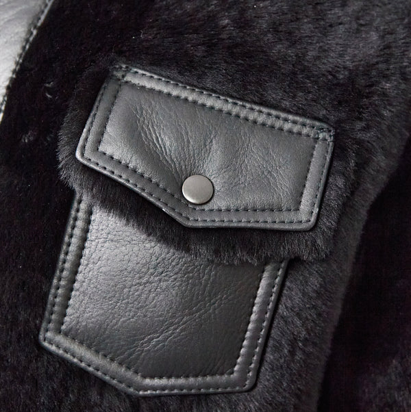Reversed Trucker Shearling