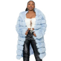 3/4 Fox Fur with Hood