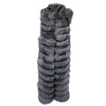 4 in 1 Fox Fur Coat With Removable Hood, Sleeves and Body