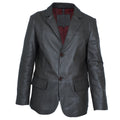Leather Blazer