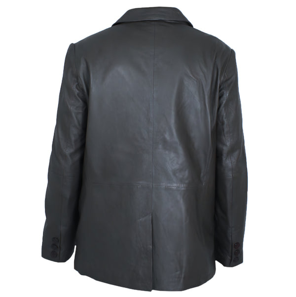 Leather Blazer