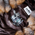 4 in 1 Fox Fur Coat With Removable Hood, Sleeves and Body