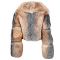 Full Skin Cropped Fox Bolero with Full Collar