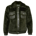 Reversed Trucker Shearling