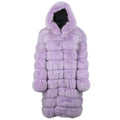 3/4 Fox Fur with Hood