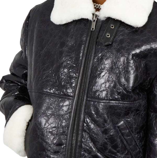 Cracked Skin B3 Leather Jacket