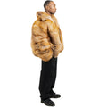 Men Full Skin Fox Fur Bomber
