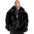 Men Full Skin Fox Fur Bomber