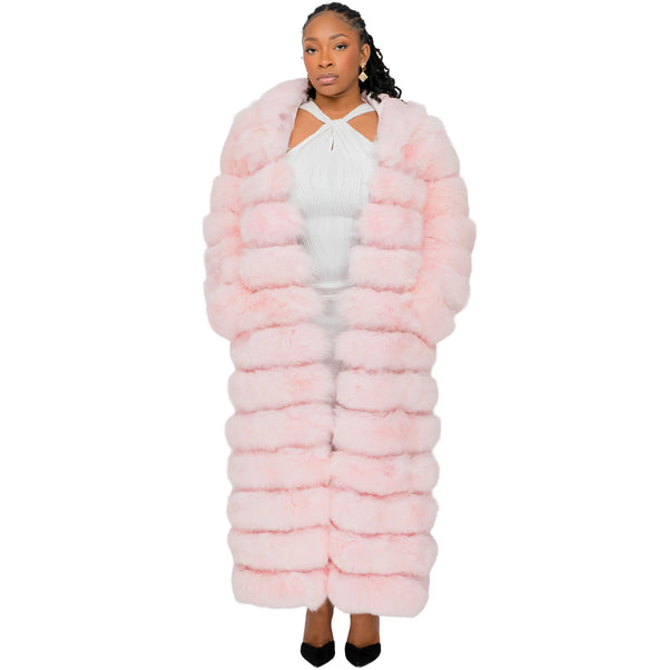 Full Length Fox Fur with Hood