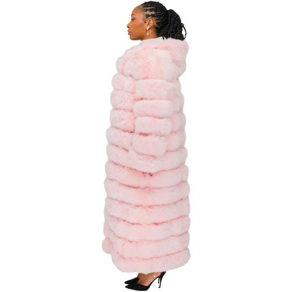Full Length Fox Fur with Hood