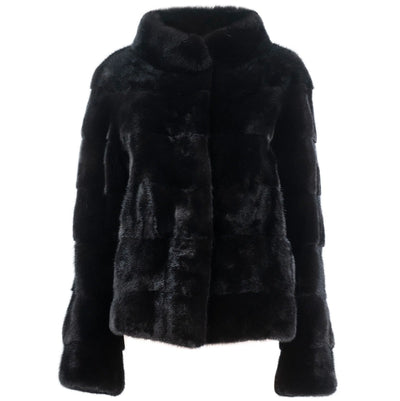 Mink Classic Panel Jacket