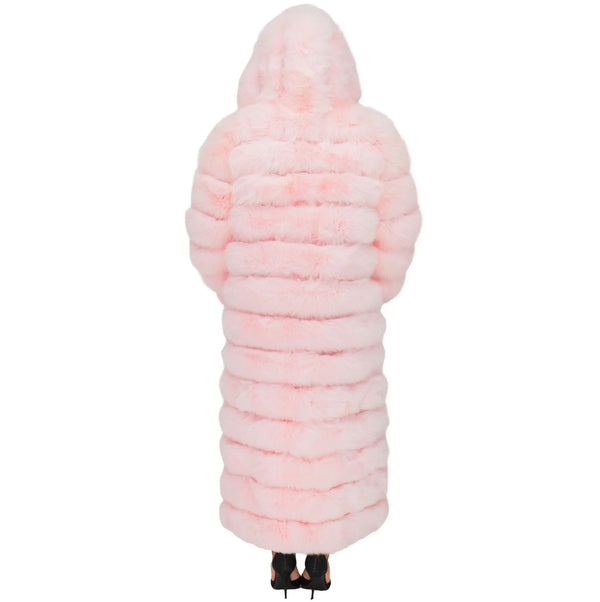 Full Length Fox Fur with Hood