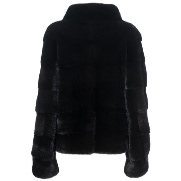 Mink Classic Panel Jacket