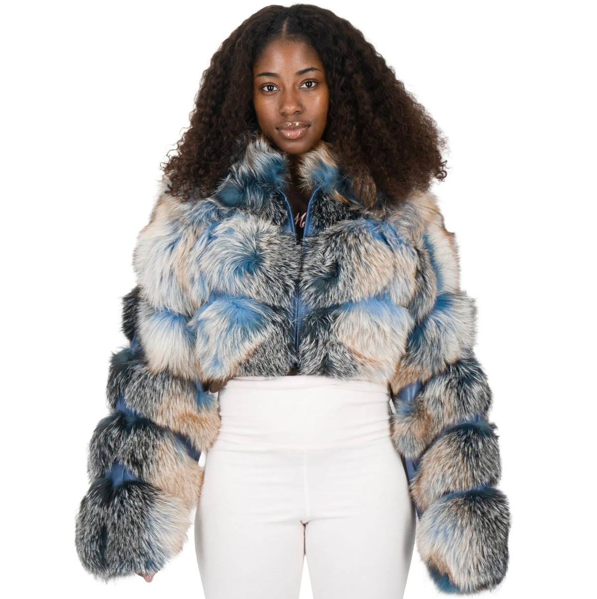Cropped Fox Bolero – Daniel's Leather