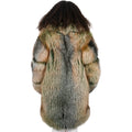 3/4 Full Fox Fur with Shawl Collar