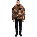 Fox Bomber with Full Collar