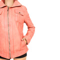 Modern Line Leather Jacket