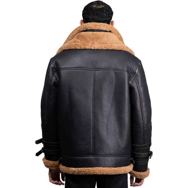 Double Collar B-3 Shearling