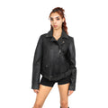 Women Classic Moto Jacket