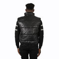 Leather Goose Bubble Vest