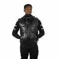 Leather Goose Bubble Vest