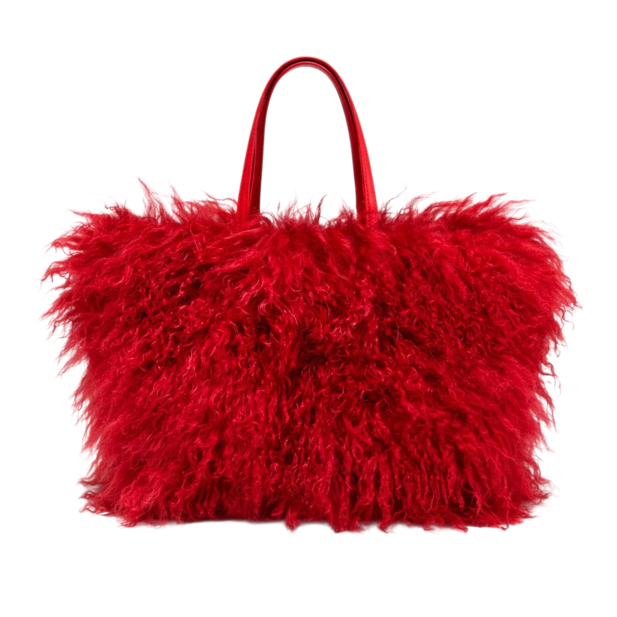 Mongolian Lamb Fur Tote – Daniel's Leather
