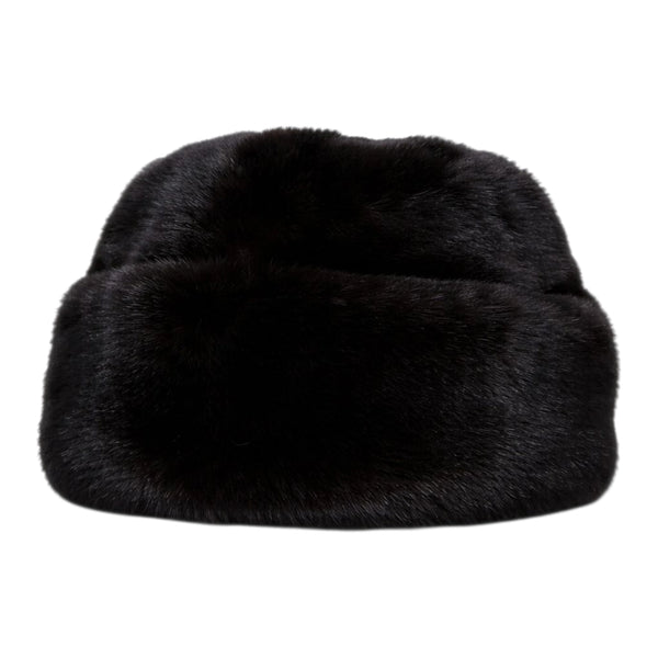 Mink Pillbox Hat
