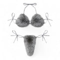 Fox Fur Bikini