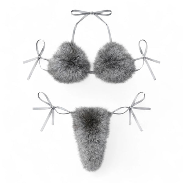 Fox Fur Bikini