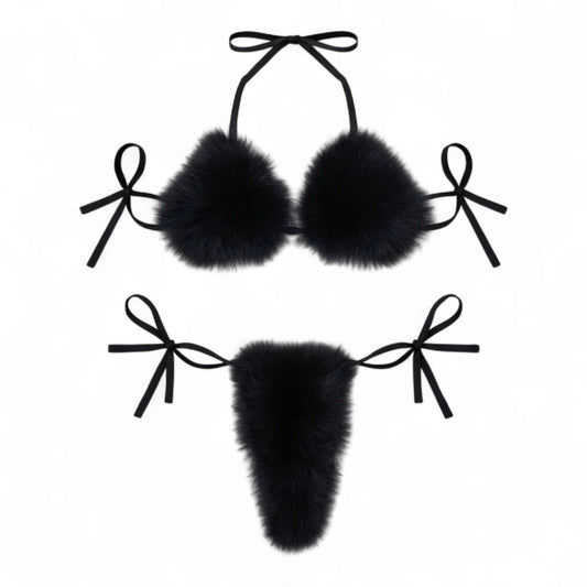 Fox Fur Bikini