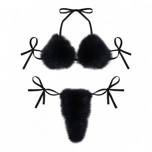 Fox Fur Bikini