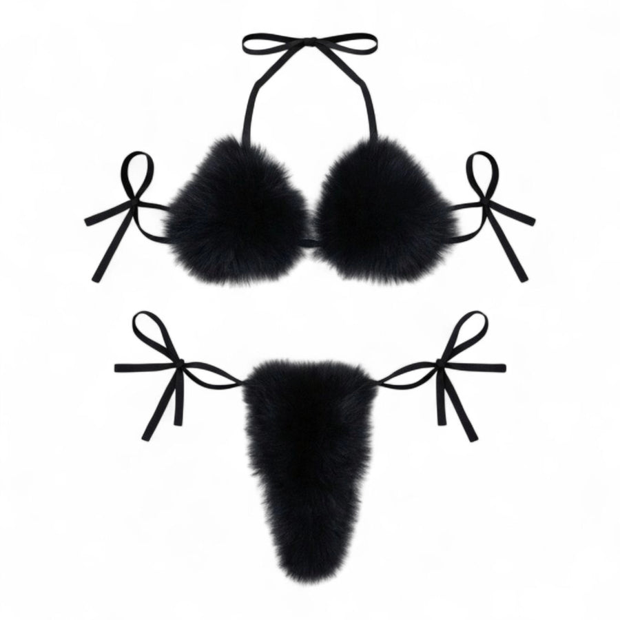Fox Fur Bikini