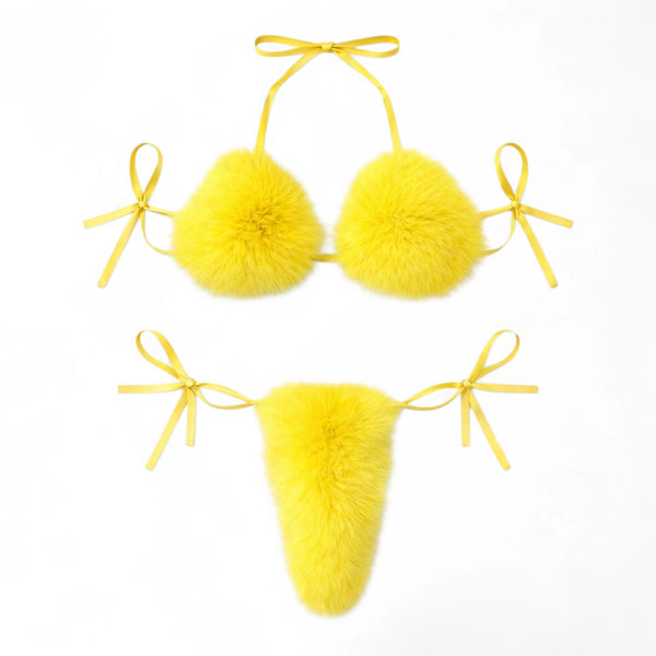 Fox Fur Bikini