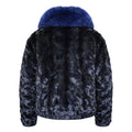 Men's Mink Bomber with Fox Collar