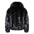 Men's Mink Bomber with Fox Collar
