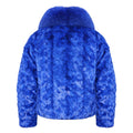 Men's Mink Bomber with Fox Collar