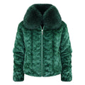 Men's Mink Bomber with Fox Collar