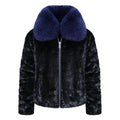 Men's Mink Bomber with Fox Collar