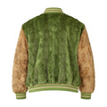 Baseball Mink Bomber Jacket