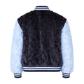 Baseball Mink Bomber Jacket