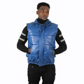 Leather Goose Bubble Vest