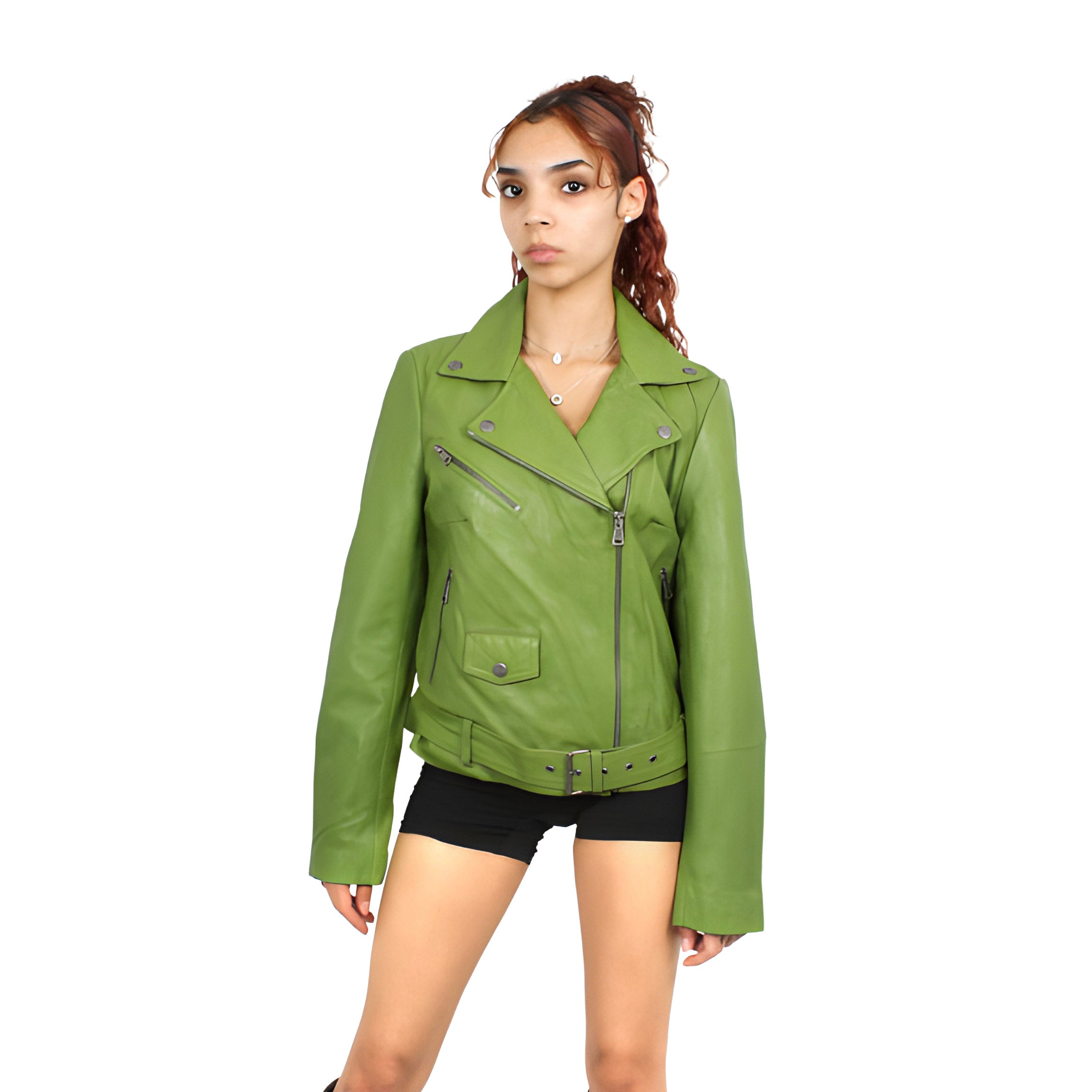 Women Classic Moto Jacket – Daniel's Leather