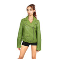 Women Classic Moto Jacket