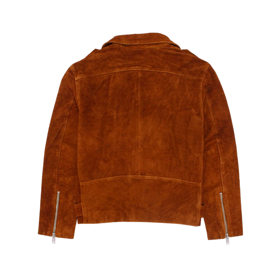 Buffalo Skin Suede Moto Jacket