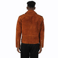 Buffalo Skin Suede Moto Jacket